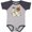 Baseball Heather and Navy, variant on Inktastic Halloween Ghosts Boys or Girls Baby Bodysuit