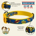 thumbnail image 7 of Country Brook Petz® Blue Super Dog Everyday Ribbon Dog Collar, Extra Large, 7 of 7