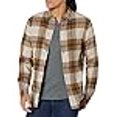thumbnail image 3 of Vince Mens Yorkshire Plaid L/S, Slate Brown/Nightshade, Small, 3 of 4
