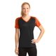 thumbnail image 1 of CAMISETA SPORT-TEK CamoHex Colorblock con cuello en V para mujer F20 deporte-tek  LST371, 1 of 1