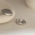 thumbnail image 1 of Pendientes de alta calidad de estilo frío de nicho brillante de metal fresco y dulce, pendientes de temperamento de moda, 1 of 6