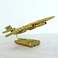 thumbnail image 3 of Bearachild Modelo de aleación de aviones, adornos artesanales, estatua de de imitación, miniaturas militares, figuritas decorativas forjadas Decoración del hogar Bearachild HA077670-00, 3 of 6