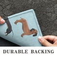 thumbnail image 6 of Dachshund Footprint Bone Door Rugs,Washable Non Slip Door Mats Indoor,Decorative Door Mats,Entry Mat Indoor for Entrance,Bedroom,Kitchen,Bathroom,16"x24", 6 of 6