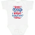 thumbnail image 3 of Inktastic Cousins Crew Red White and Blue 4th of July Boys or Girls Baby Bodysuit, 3 of 5
