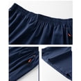 thumbnail image 5 of Men's Athletic Shorts 3 Pack Lightweight Quick Dry Shorts With Zipper Pockets for Running Gym, 5 of 6