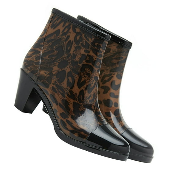 Masteelf  Caterpillar Women's Water Boots Waterproof Rain Fashionable