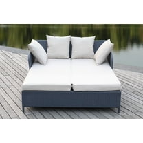 Safavieh August Outdoor Contemporary Daybed with Cushion