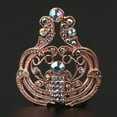 thumbnail image 1 of 1 Pieza Mini Preciosa Falsos con Espumoso para Principiantes Producción Instrumentos Musicales Macarena Mini corona Tiara de diamantes de imitación, 1 of 8