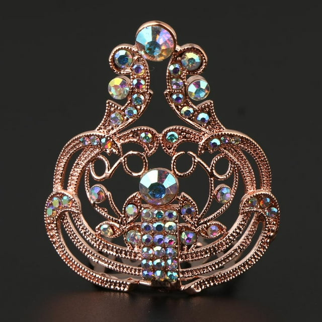 1 Pieza Mini Preciosa Falsos con Espumoso para Principiantes Producción Instrumentos Musicales Macarena Mini corona Tiara de diamantes de imitación