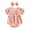 Colorful, variant on Musuos Newborn Girl Summer Outfit, 0-18Months Short Sleeve Crewneck Flower Print Bodysuit with Bowknot Headband 3PCS Clothes Set