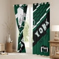 thumbnail image 3 of Football Players Curtains & Drapes American Football City Curtains, Sports Team 30%-50% Blackout Curtains Easter Gifts American Football Window Curtains 52Wx84L(New York), 3 of 6