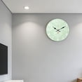 thumbnail image 5 of Hoease 10 Inch Silent Wall Clock, Mint Green Damask Vintage Decorative Wall Clock, Battery Operated Non-Ticking Round Clock for Living Room Bedroom Office Home Decor, 5 of 10