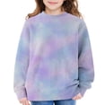 thumbnail image 7 of YunPes Boys Girls Sweatshirts Autumn Regular Children's Tie Dye Print Long Sleeved Comfortable Sweatshirt Toddler Sweatshirt, 7 of 7