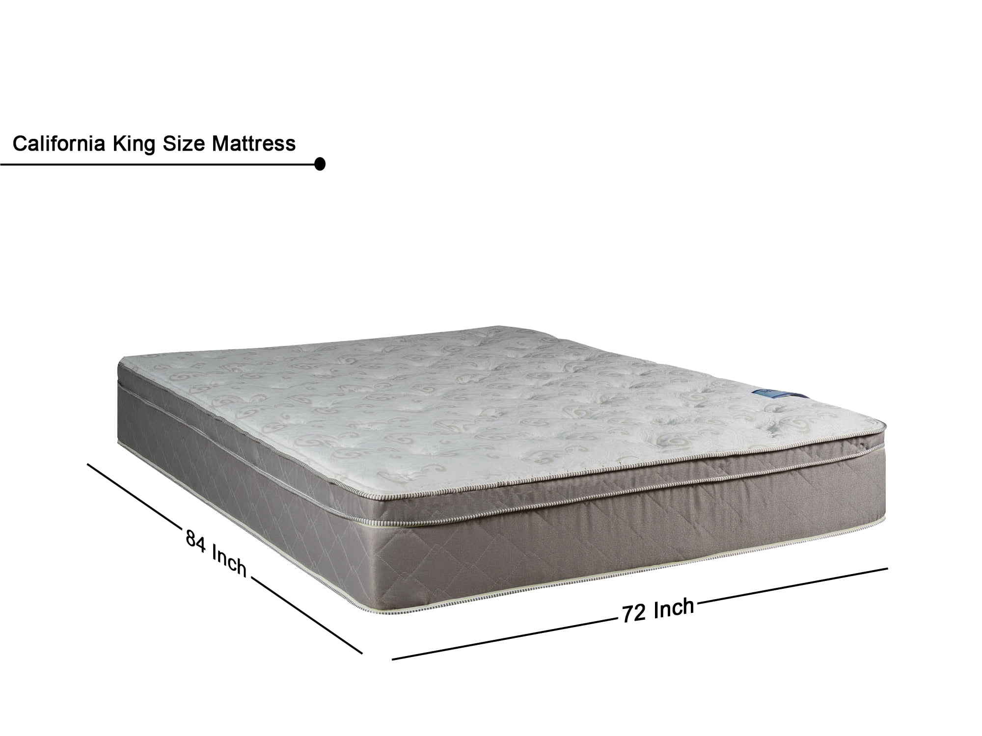 Wayton 11 Meduim Plush Foam Encased Hybrid Eurotop Pillowtop Eurotop Pillowtop Innerspring Mattress And Wood Traditional Box Spring Foundation Set Good For The Back California King Size 84 X 72 Com