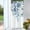 Blue, variant on Small Stall Shower Curtain 36 x 72, Narrow Grey Floral Shower Curtain for Bathroom, Watercolor Plant Eucalyptus Leaves Fabric Shower Curtain Set with Hooks