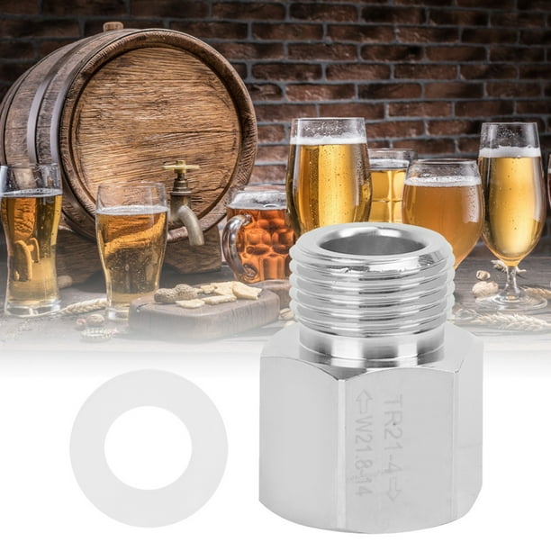 Adaptateur De Réservoir CO2 Avec Manomètre 3000 Psi – Raccord Rapide G1/2-14 Et 1/8 NPT, Idéal Pour Paintball, Plongée Et Lutte Contre L'incendie