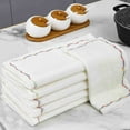 thumbnail image 3 of Harlier Microfiber Cleaning Cloths,12 Layers Cotton Yarn, Absorbent Cleaning Rags, Lint-Free, Scratch-Free, Streak-Free Microfiber Towels for Kitchenware, Kitchen Towels White, 9.8 x 9.8In, 3 of 9