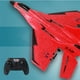 thumbnail image 5 of Planeador de Avión Sunnimix 2.4G RC Avión Rojo 3 Baterías, 5 of 8
