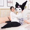 thumbnail image 3 of Coussin Peluche Poupée coolomi Petit Diable Mignon Dessin Animé Oreiller Jouet pour Dormir Coussin de Chevet DMH, 3 of 6