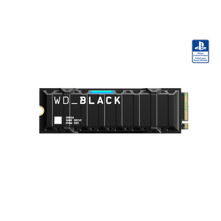 WD_BLACK 1TB SN850 NVMe SSD, PlayStation Game Storage WD_BLACK 1TB SN850 NVMe SSD, PlayStation Game Storage