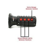 SpyX / Secret Voice Changer. Voice Synthesizer Spy Toy to Disguise your voice in real-time! Junior Secret Agent / Ninja Toy Gadget. Multi-Voice Amplifier Megaphone for Boys & Girls