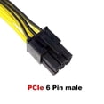thumbnail image 4 of Paquete De 6 Pci-e Pcie De 6 Pines Macho A 8 Pines (6+2) Macho Pci Express, 4 of 4