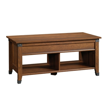 - Sauder Carson Forge Lift-Top Coffee Table, Washington Cherry Finish