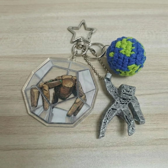 Project Hail Mary Acrylic Keychains | Rocky Keychains | Amaze fan art | Mini Grace Figurine (1 keychain)