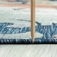 thumbnail image 4 of 9x12 Water Resistant, Large Indoor Outdoor Rugs for Patios, Front Door Entry, Entryway, Deck, Porch, Balcony | Outside Area Rug for Patio | Dark Blue, Floral | Size: 8'5'' x 12'2'', 4 of 9