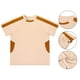 thumbnail image 4 of Ceisia Men's Athletic Short Sleeve T-shirt Color Block Round Neck Fitness Basketball Training Sport Tee Tops Khaki S Gifts, 4 of 8