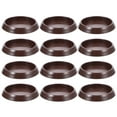thumbnail image 5 of Ortofally Round Furniture Castor Cup Set: 12pcs Non Skid Wheel Caster Cups Furniture Pad Floor Protectors Caster Cups, 5 of 10