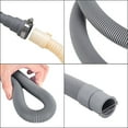 Universal Washer Discharge Water Drainage Hose Extension Set, 6.5Ft Washing Machine Drain Hose
