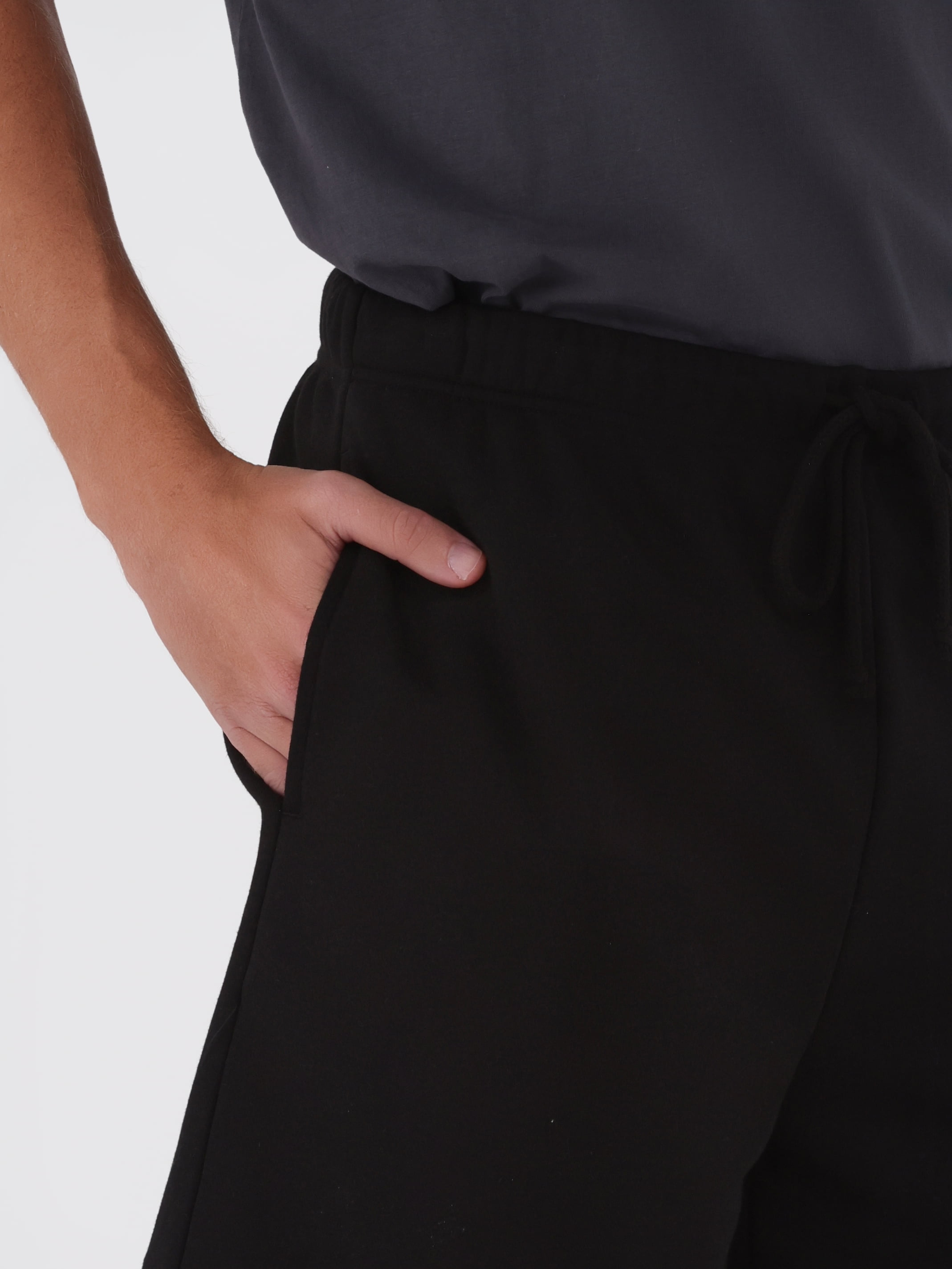 No Boundaries Soft Fleece Jogger Shorts, 6" Inseam, 2-Pack, Men's and Big Men's