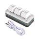 thumbnail image 5 of Mini teclado mecánico de 3 teclas para juegos, compacto y con esquinas redondeadas. Blanco ya establecido, 5 of 9