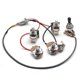 thumbnail image 1 of 3 Pickups Wiring Harness Prewired/5-way Switch/jack 2t2v Big 500k Pot, 1 of 5