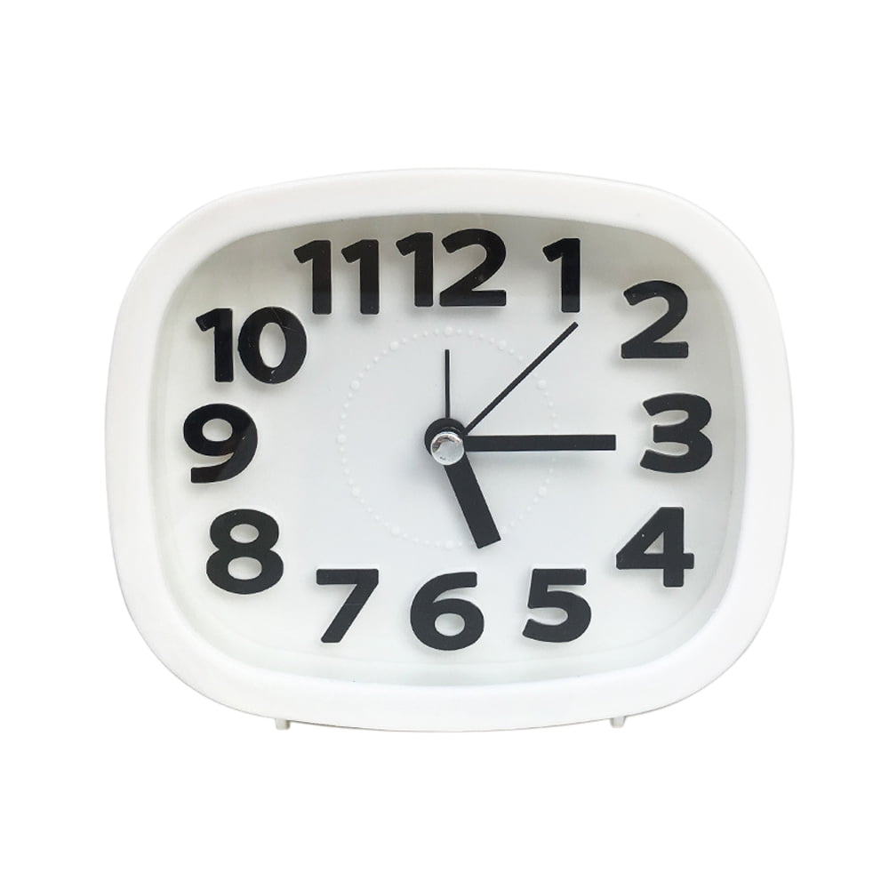 Analog Alarm Clock, digital Clock , Battery Operated, Simply Design