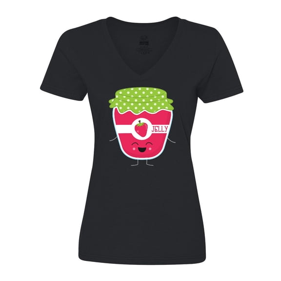 Inktastic Jelly Costume Women's V-Neck T-Shirt