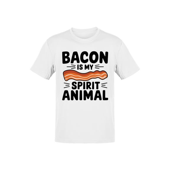Bacon is My Spirit Animal Men's T-shirt