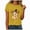 R377-Yellow, variant on NOLDARES Halloween Shirts for Women Magical Halloween Shirt Cute Ghost Graphic Tees Spooky Season Casual Short Sleeve Fall Tops(Red,L)