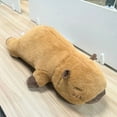 thumbnail image 5 of Weighted Capybara Plush, Weighted Capybara Stuffed Animal, Cute Plushies Soft Pillow Toy Gift for Kids Adults 26.7 Inch, 5 of 10