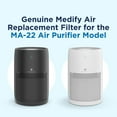 thumbnail image 3 of Medify MA-22 Genuine Replacement Filter for MA-22 Purifiers | Smoke, Dust, Odors, Pet Dander | 3 in 1 with Pre-filter, HEPA H13 and Activated Carbon | Removal of 0.1 to 0.3 Microns | 1-Pack, 3 of 6