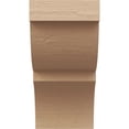 thumbnail image 2 of Ekena Millwork 5"W x 6"D x 10"H Valencia Rough Cedar Woodgrain TimberThane Knee Brace, Primed, 2 of 6