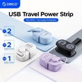 thumbnail image 3 of Portable Power Strip with Surge & -Controlled Outlets - Compact Travel Plug Adapter, 2 AC Outlets & 3-Port USB (1 USB-C), Overvoltage/Overcurrent/Overcharge,, 3 of 12
