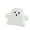 White#9.05 inch, variant on STPToys Adorable Plush Toys Stuffed Black Spooky The Ghost Doll,Halloween Hugging Pillow Cuddly Toys Halloween Decorations Gifts - 9.05 inch