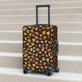 thumbnail image 2 of Lsque Burger Fries Printed Luggage Cover, Travel Luggage Protector,Scratch and Dirt Resistant, Fits 18-32 Inch Luggage - Small, 2 of 9