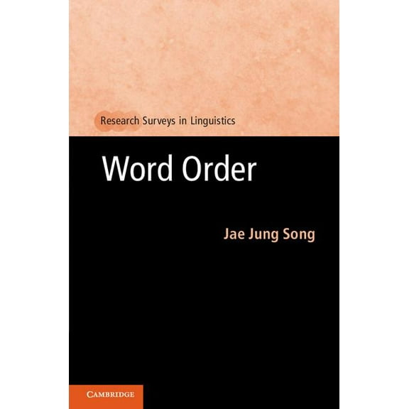 Research Surveys in Linguistics Word Order, (Paperback)