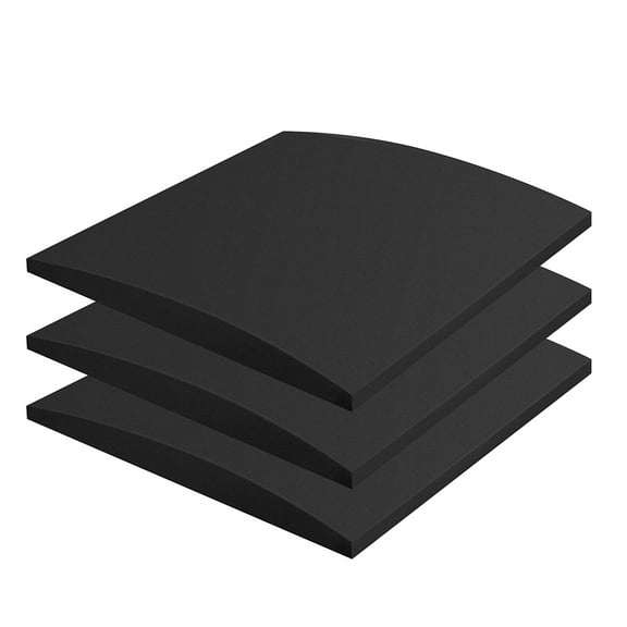 Couch Cushion Support for Sagging Seat, 3pcs Sofa Furniture Seat Repair, Foam Black