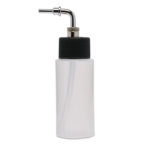 Iwata Medea 1 oz Cylinder Sidefed Bottle w/Cap