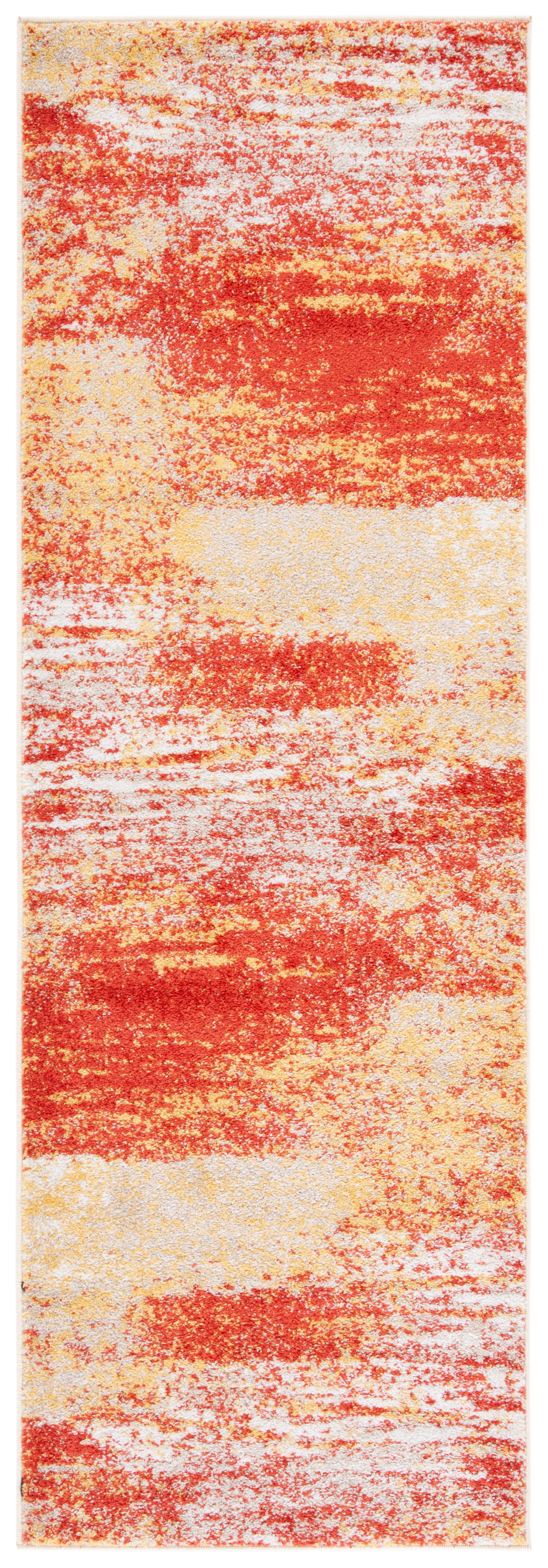 Safavieh Adirondack Rudyard Abstract Ombre Runner Rug, Rust/Gold, 2'6" x 10'