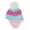 Pink, variant on Grand Sierra Toddler (2-4) Lined Striped Winter Hat with Ear Flaps